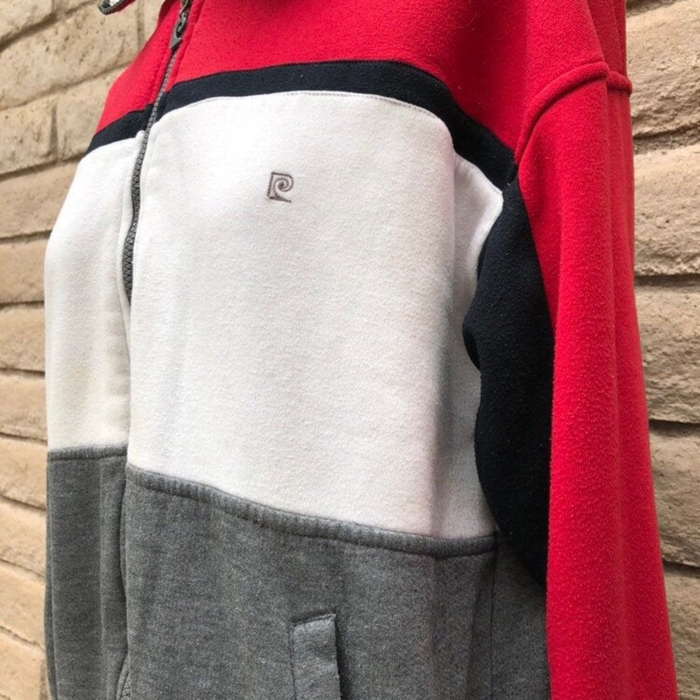 Vintage Track Jacket Pierre Cardin 70s color block warm up jacket